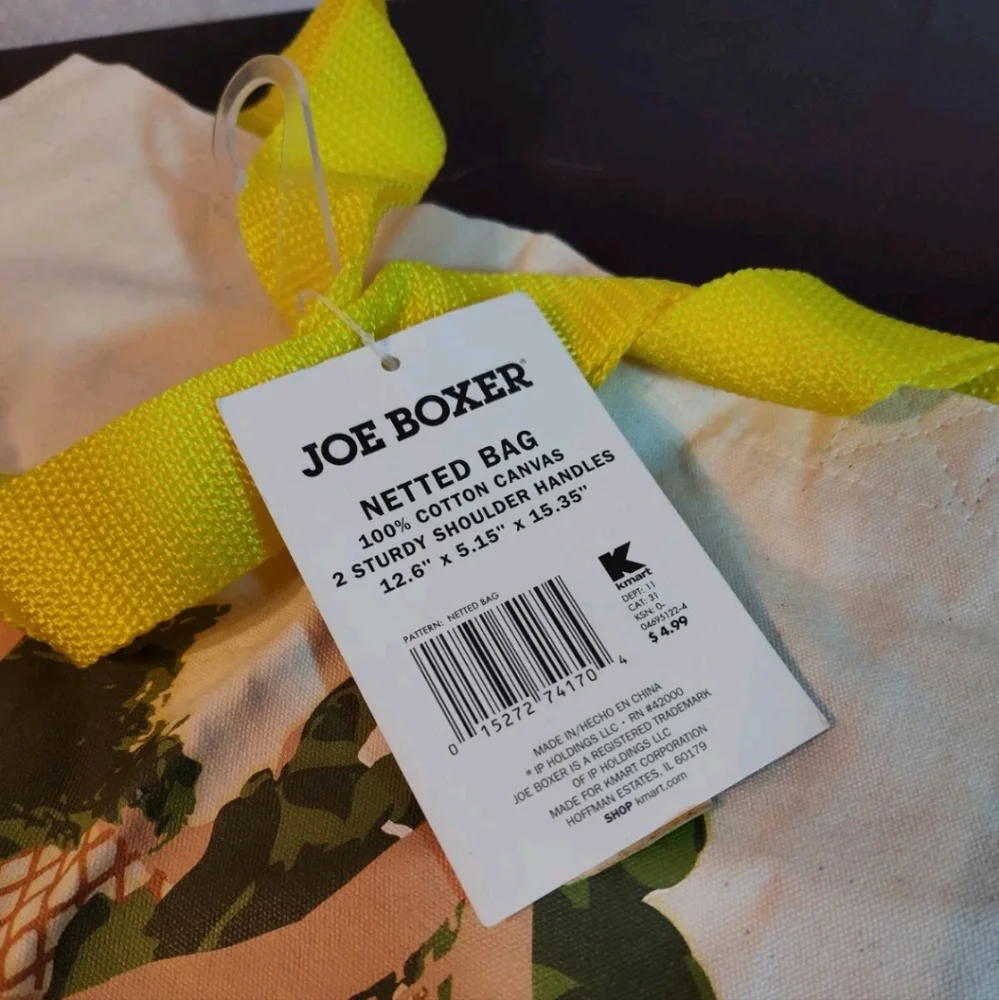 Joe Boxer Colorful Tote Bag - Picture 4 of 4